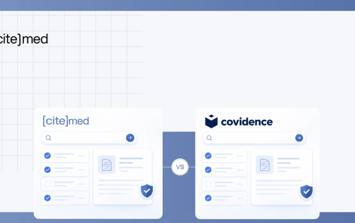 CiteMed vs Covidence Choosing the Right Literature Review Software for Medical Device Regulation