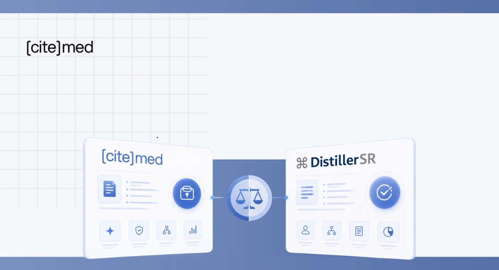 CiteMed vs DistillerSR Choosing the Right Medical Device Literature Review Software
